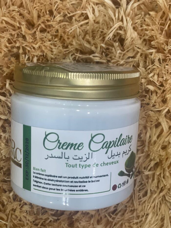 crème capillaire de cidre