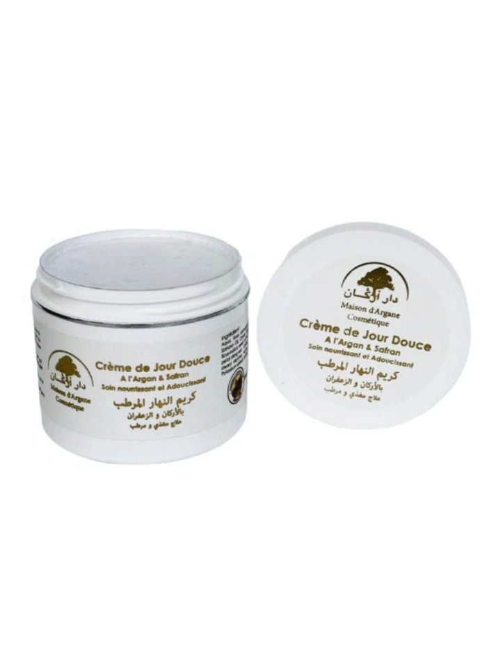 Crème de Jour à l’Huile d’Argan et Safran