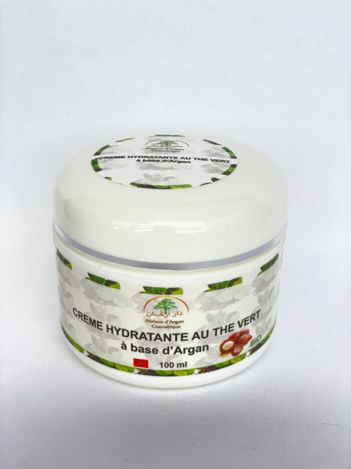 Crème hydratante au thé vert