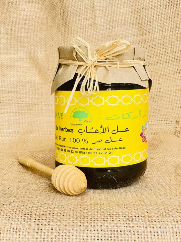 Miel aux herbes 100% pur et naturel
