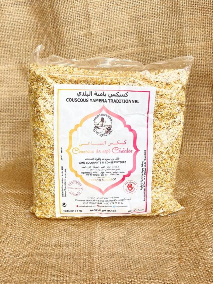 Couscous traditionnel aux 7 céréales