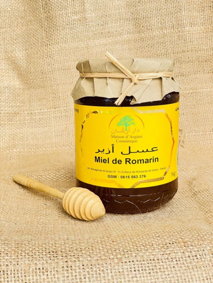 Miel de romarin 100% pur et naturel