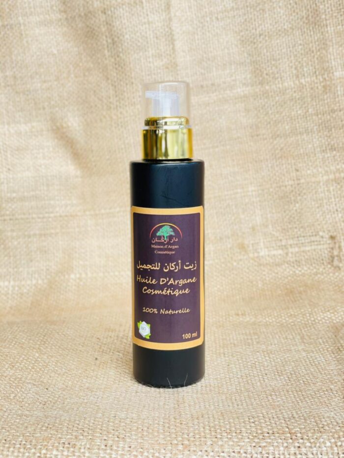 Huile d’argan cosmétique 100% naturelle