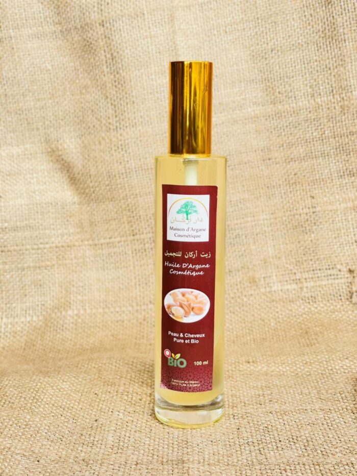 Huile d’argan cosmétique pure et bio DAR Argan 100 ml