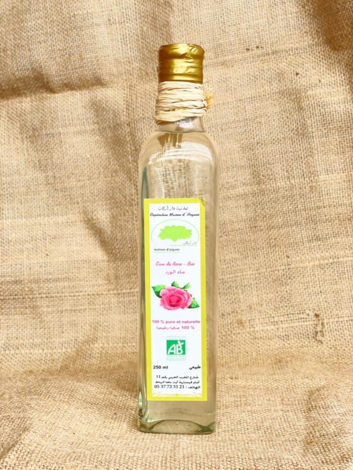 Eau de Rose 100% Pure & Naturelle – 250 ml
