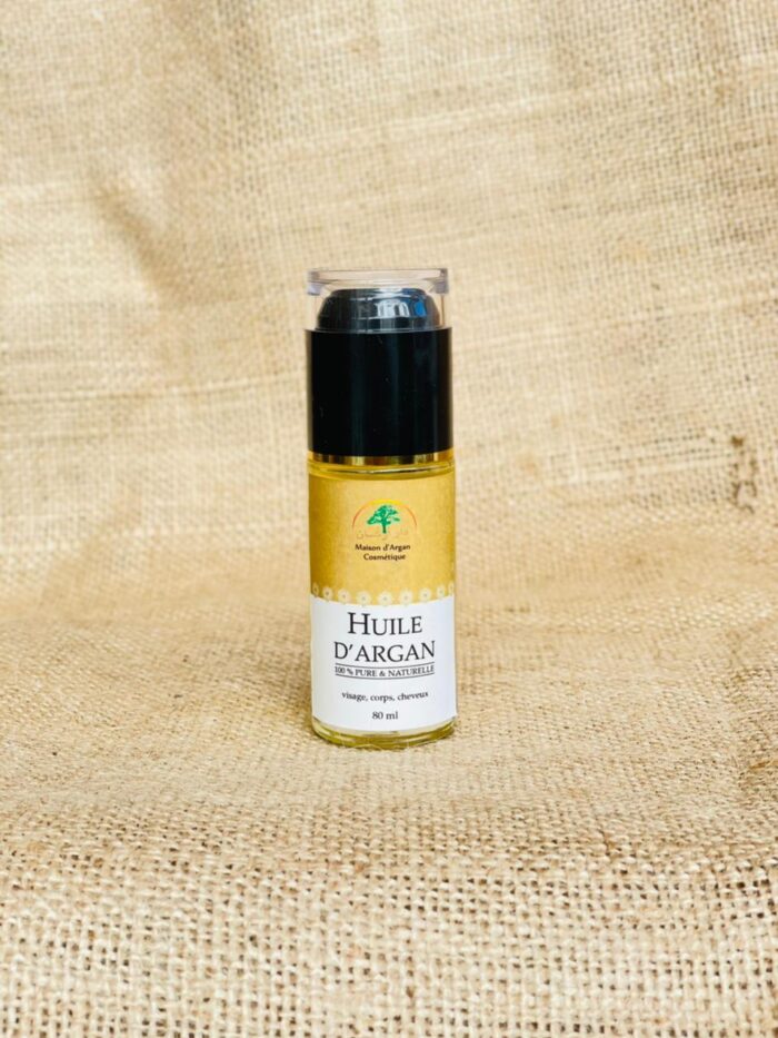 Huile d’Argan Pure et Bio 80 ml.