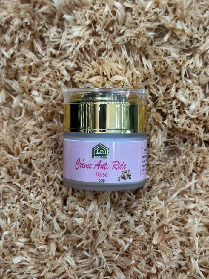 Crème Anti-Ride Rose à l’Huile d’Argan