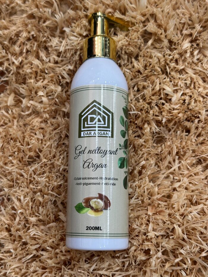 Gel Nettoyant à l’Huile d’Argan 200 ml
