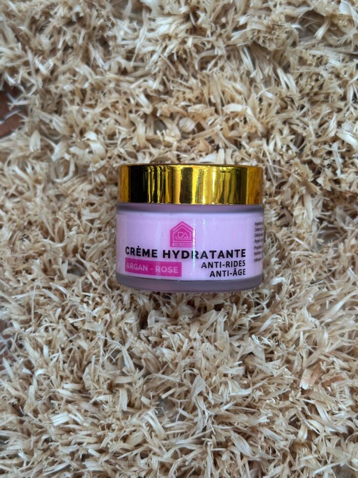 Crème Hydratante Argan & Rose – DAR ARGAN (50 g)