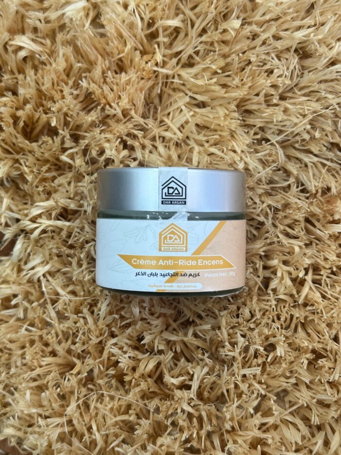 Crème Anti-Ride à l’Encens – Dar Argan